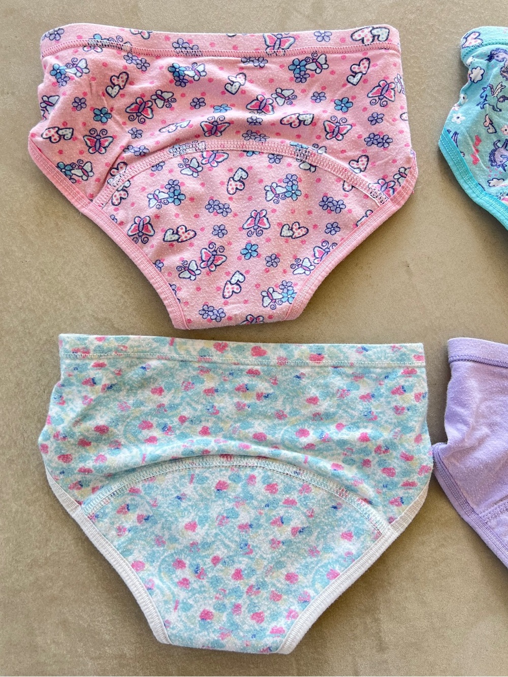 Hanes Toddler Girls' Potty Trainer Briefs Underwear, 4-Pack, 4-5T - Picture 7 of 11